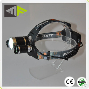Super Bright 600 Lumens 2PCS rechargeable 18650 Battery Led miner <strong>mining</strong> head light <strong>lamp</strong> - Product Image 5