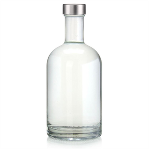 Bouteille de Vodka <span class=keywords><strong>vide</strong></span> personnalisée 375ml 500ml 750ml bouteille en verre pour liqueur avec <span class=keywords><strong>bouchon</strong></span> - Product Image 4