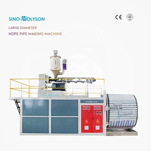 Sinohs CE ISO Đường Kính Lớn Tường Rỗng HDPE Xoắn Ốc Quanh Co Ống Máy Làm - Product Image 3