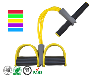 Заводская бесплатная поставка, индивидуальный логотип, популярный заказной эластичный тянуть веревку для ног, эластичный тренажер для ног/Эспандер для дома - Product Image 1