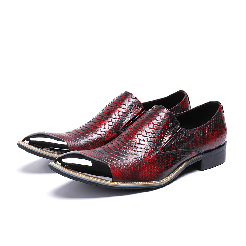 Buy Mens Dress Shoes Metal Tips Fashion Oxford Shoes | Alibaba.com