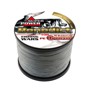Ligne de pêche en <span class=keywords><strong>mer</strong></span> Super Hollowcore 300M 328Yds, 16 brins, fils tressés résistants pour la navigation de plaisance et la pêche en lac et en rivière - Product Image 4