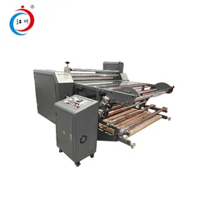 Tambour d'huile chauffage calander rouleau sublimation chaleur transfert machine de presse