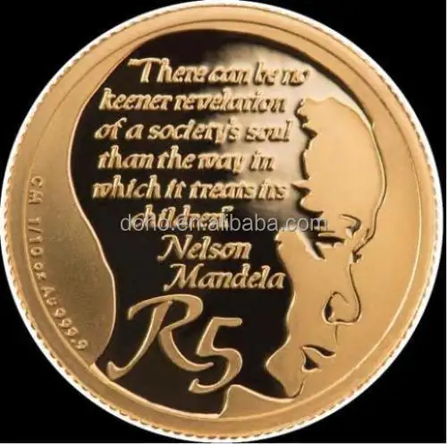 2017 Nelson MandelaゴールドコインSouth Africa Mint