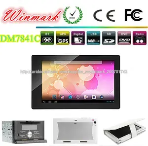 براءة المنتج مع أحدث car-pad allwinner a31s رباعية-- والأساسية 2.0 ميجابيكسل كاميرا أمامية و 5.0 dm7841c