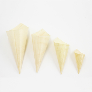 <span class=keywords><strong>Chine</strong></span> Usine Jetable En Bois de Pin Cône Pour Sushi Salade <span class=keywords><strong>Dessert</strong></span> Frites - Product Image 2