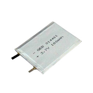 1mm <strong>Thickness</strong> <strong>180mAh</strong> <strong>3.7V</strong> ultra Thin Lithium <strong>Polymer</strong> <strong>Battery</strong>