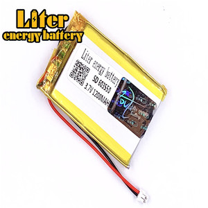 Plug 1.5-2 P 3.7 V 603550 1200 mah lipo battery Rechargeable solar li ion polymer lithium battery with PCM - Product Image 1