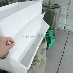 duck feed trough 630*490*350mm plastic duck feeder pan