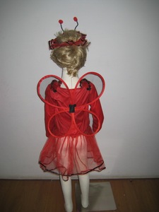 PGCC0019 Venta caliente rojo niños <span class=keywords><strong>abeja</strong></span>, con alas bebé chica <span class=keywords><strong>de</strong></span> traje <span class=keywords><strong>de</strong></span> Halloween - Product Image 3