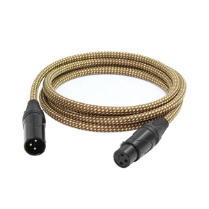 Câble de microphone personnalisé tressé <span class=keywords><strong>DMX</strong></span> 3 broches 5 broches XLR mâle vers femelle - Product Image 6