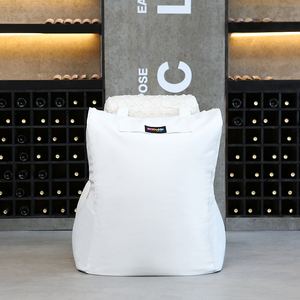 Pure White Stone Pattern Giant Adult Living Room Bean Bag <strong>Chair</strong> Filling <strong>Beads</strong> Indoor Sofa Set Garden Furniture