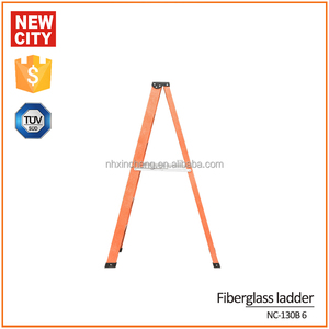 De fibra de vidrio escalera de 6 pasos de doble propósito plegable telscopic - Product Image 3