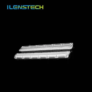 Asymmetric led lens array 20*90 degree 2835 3030 led linear lens