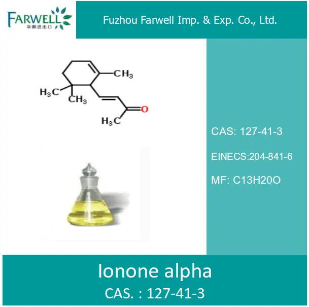 Farwell Ionone Alpha Với 95% Min CAS 127-41-3