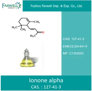 Farwell Ionone alpha avec 95% min CAS 127-41-3