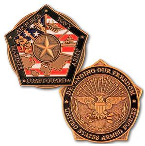 Diseñe la botella suave de la moneda del abrelatas de la bandera del Ejército de los EE. UU. Del <span class=keywords><strong>esmalte</strong></span> suave - Product Image 3