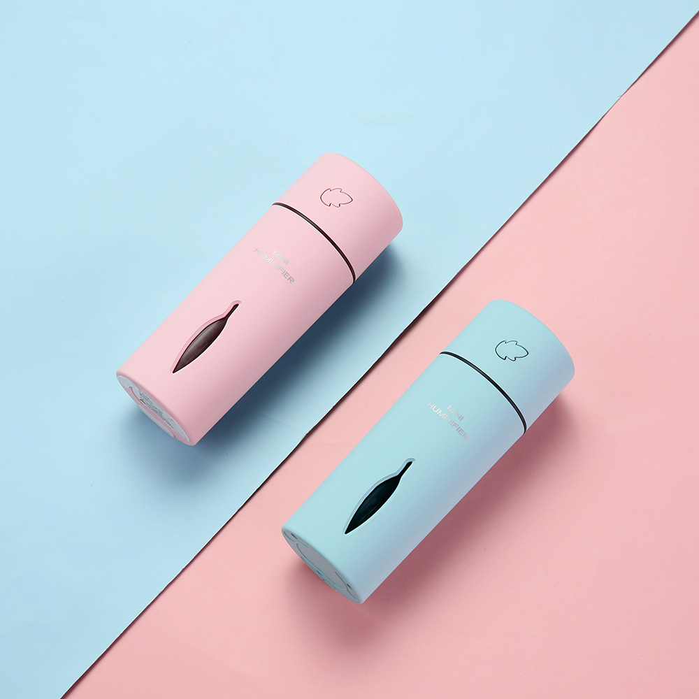 Красочный usb портативный увлажнитель воздуха для спальни и офиса с небольшим освещением
