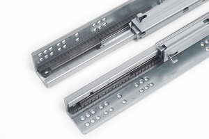 3 Ngăn Kéo Ngăn Kéo Kênh Bếp Đẩy Để Mở Ẩn Kính Thiên Văn Mềm Đóng Dưới Mount Giấu Ngăn Kéo Trượt - Product Image 6