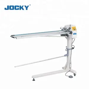 JK-933A Automatic electric tape roll cutting machine cloth fabric piping strip non woven roller rolling