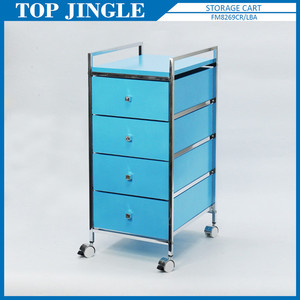 Carro de servicio de almacenamiento de 4 niveles de moda con ruedas - Product Image 6