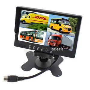 7 인치 tft lcd 차 탄 뒤에는 monitor 차 monitor quad monitor