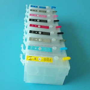 T7601-T7609 9 couleurs 30ML SC-<span class=keywords><strong>P600</strong></span> <span class=keywords><strong>P600</strong></span> cartouche d'encre rechargeable avec puce ARC pour imprimante à jet d'encre couleur <span class=keywords><strong>Epson</strong></span> <span class=keywords><strong>SureColor</strong></span> <span class=keywords><strong>P600</strong></span> - Product Image 5