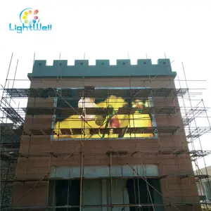 China Supplier Wholesale HD RGB Full Color Outdoor SMD Commercial Wall Screen with P6mm Front Panel 32*16 Pixels