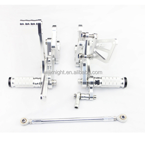 Jeu de pièces arrière réglables CNC, 1 paire, pour Yamaha Suzuki Honda, Kawasaki, Ducati, <span class=keywords><strong>Triumph</strong></span> - Product Image 2