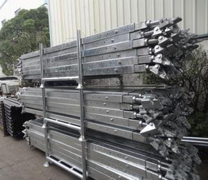 Steel galvanized construction push and pull prop for sale