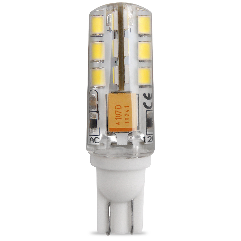 SHENPU T10 Light Bulb 2W AC DC2V Canbus T10 SMD 2835 Car Led Wedge T10
