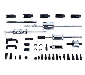 Outils <span class=keywords><strong>de</strong></span> réparation automobile pour <span class=keywords><strong>extracteur</strong></span> d'injecteurs diesel 40 pièces avec adaptateur Common Rail et marteau à inertie - Product Image 4
