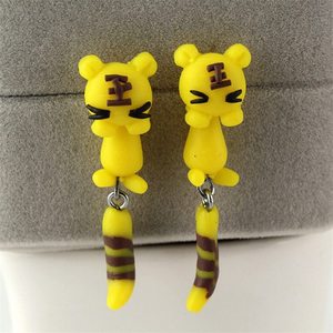 L-42 Animale Sveglio Dei Monili Orecchino Dell'<span class=keywords><strong>argilla</strong></span> Del Polimero <span class=keywords><strong>Orecchini</strong></span> - Product Image 5