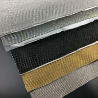 Venta al por mayor de diamantes de imitación, 120x45cm, varios colores, tela de estrás de malla de cristal para la parte superior del zapato de mujer