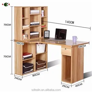 China CARB P2 modern beautiful big lots wooden mdf computer desk