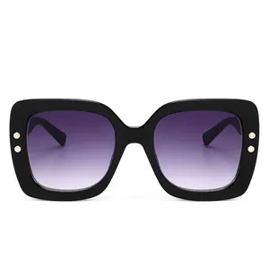 13032 Superhot Eyewear 2018新款超大方形太阳镜品牌设计师墨镜时尚女性太阳镜