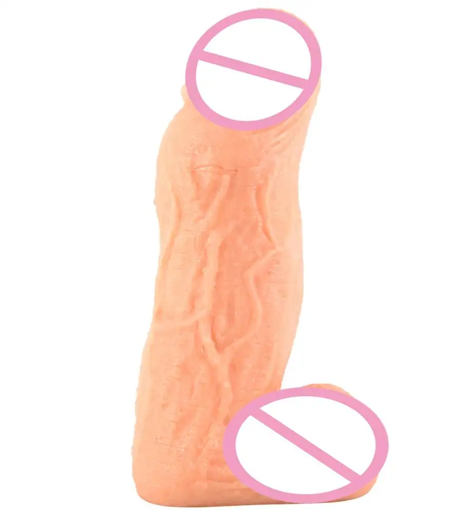 FAAK009 Mainan Dildo Besar Realistik 11 Inci, Mainan Seks Dewasa Luar Biasa Dildo Penis Seksi untuk Wanita