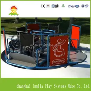 High Quality Children Outdoor Playground Swivel Chair Disabled Only