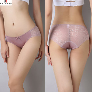 Mutandine Sexy in Pizzo Nero Taglie Forti per <span class=keywords><strong>Donna</strong></span>, Intimo Femminile <span class=keywords><strong>Boxer</strong></span> - Product Image 6