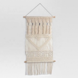 Tapiz de pared de macramé moderno hecho a mano, diseño de tela de Casa Decor India, nuevo estilo Popular para decoración del hogar para regalos - Product Image 2