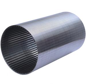 Johnson water well strainer /well screen pipe with welded ring