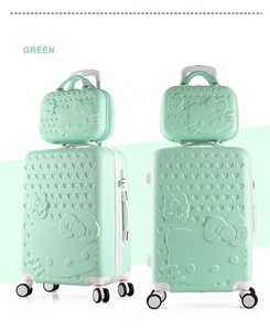 Pc Rétro Air Express Voyage Gagnants Bébé Chariot Sac Ensemble Ensembles de Bagages En Plastique Roulant Valise Pour Enfants - Product Image 3