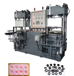 Máquina de moldeo por compresión de goma, prensa de calefacción al vacío de goma, máquina de prensa de goma 200T