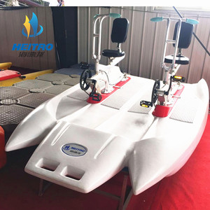 Bicicletas Acuáticas De Hélice Con Pontones De PE Para Deportes Acuáticos De Gran Venta Suministro De Bicicletas Marinas - Product Image 1
