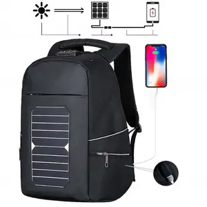 Porta di ricarica USB da viaggio hotsale caricatore solare zaino da trekking solare intelligente antifurto