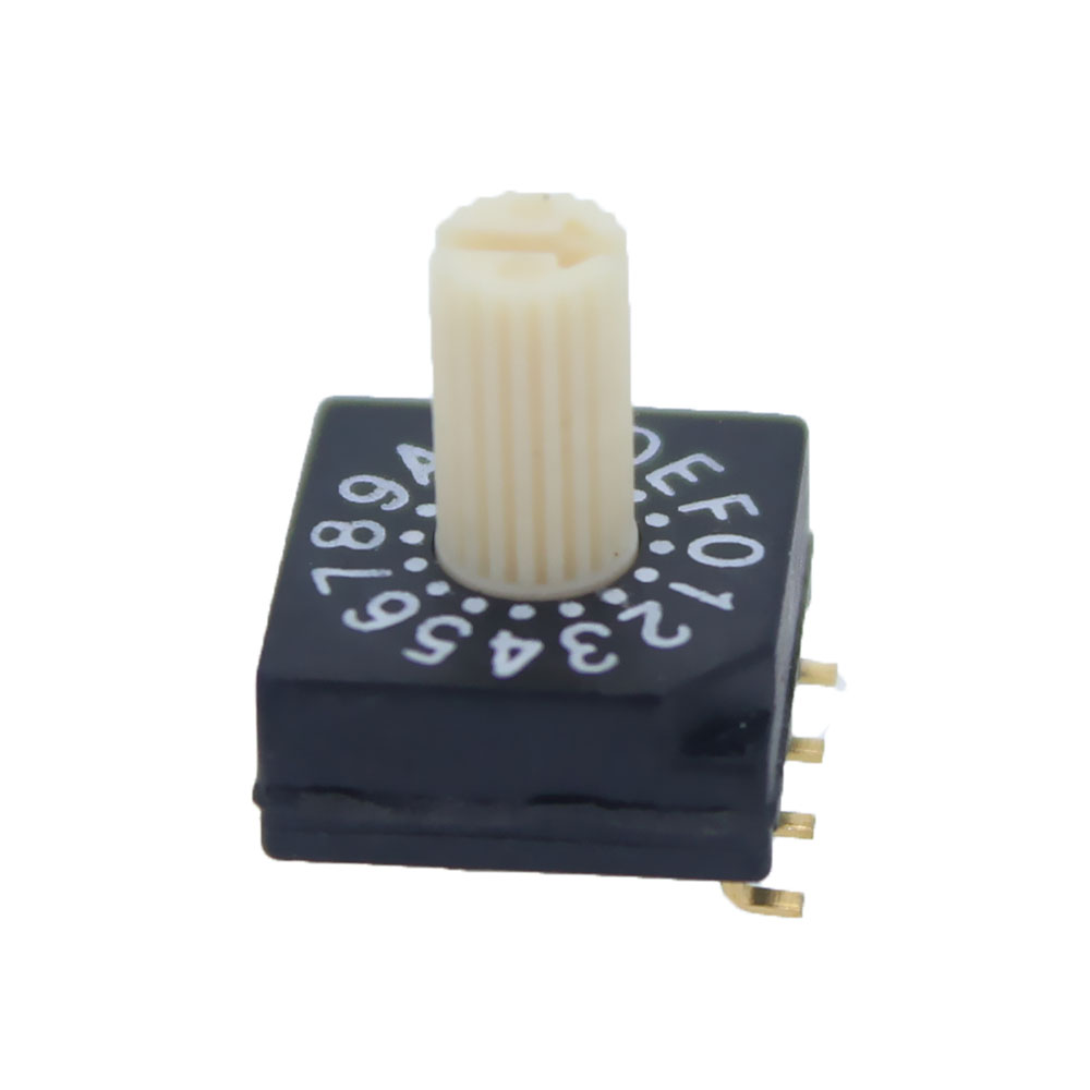 7太郎　デバイスワークス 8 Position 7.0mm SMD Rotary Switch for BCD/HEX/DEC Coding - RoHS
