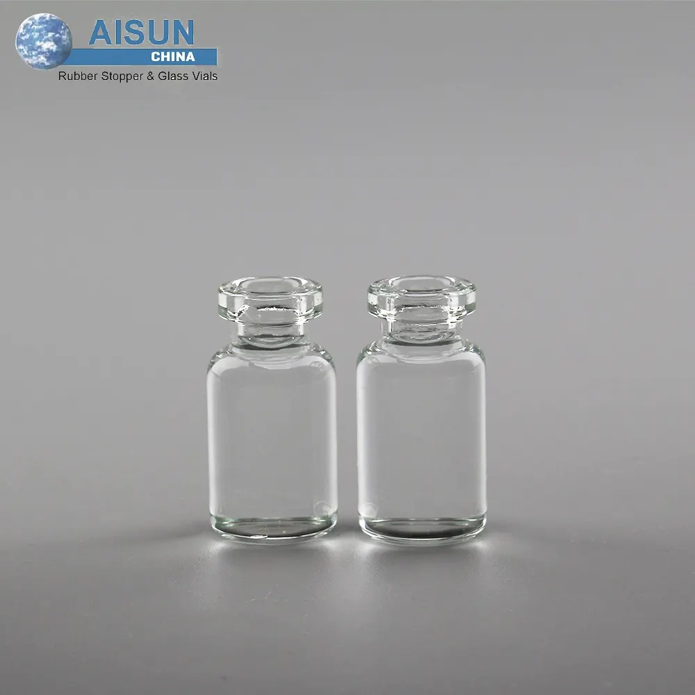 Glass Vial Clear Glass Vial For Injection Medicine Packing 2ML Tubular Vial