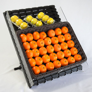 Cestino portaoggetti rettangolare per <span class=keywords><strong>pane</strong></span> alimentare in <span class=keywords><strong>plastica</strong></span> di vimini intrecciato a mano in PP di vendita caldo personalizzato - Product Image 3