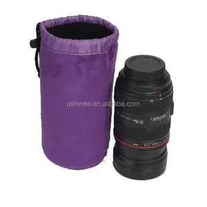 Su geçirmez Küçük Neopren Koruyucu DSLR Canon Sony Nikon için Kamera Lens Kılıfı Çantası Durumda
