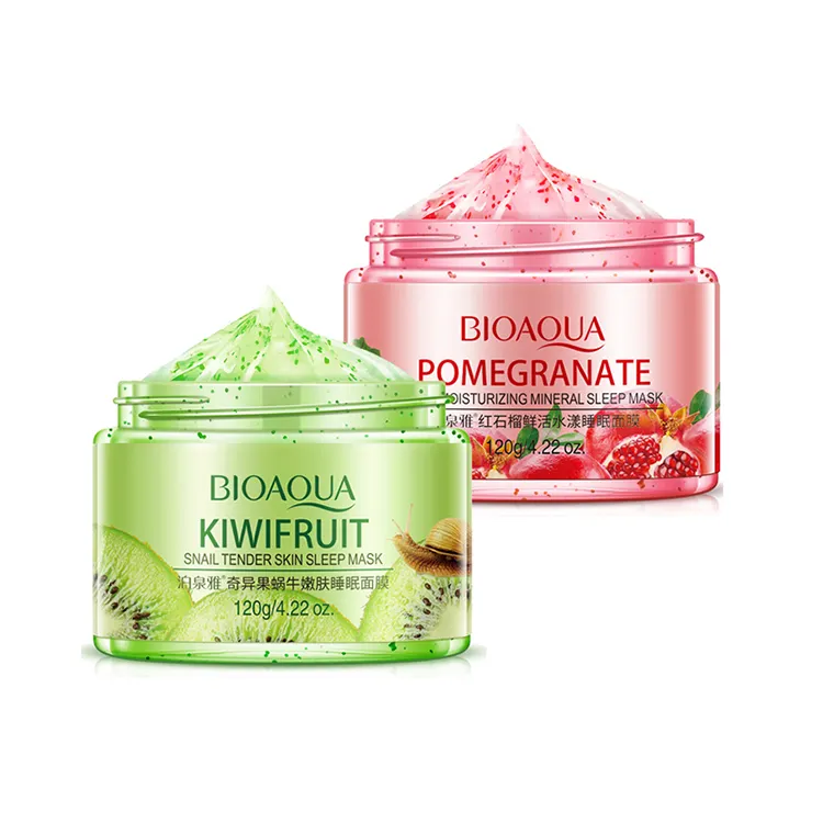 BIOAQUA Wholesales pomegranate kiwi fruit Sleep Facial Mask
